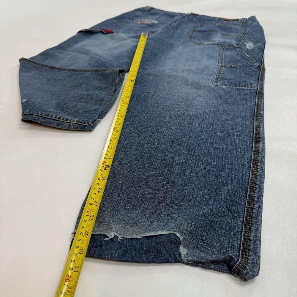 Vintage y2k carpenter us polo grunge baggy wide leg faded archive jeans - Picture 3 of 6